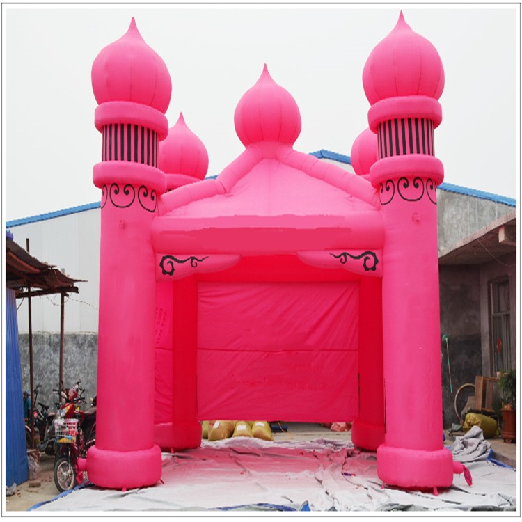 福安粉色帐篷